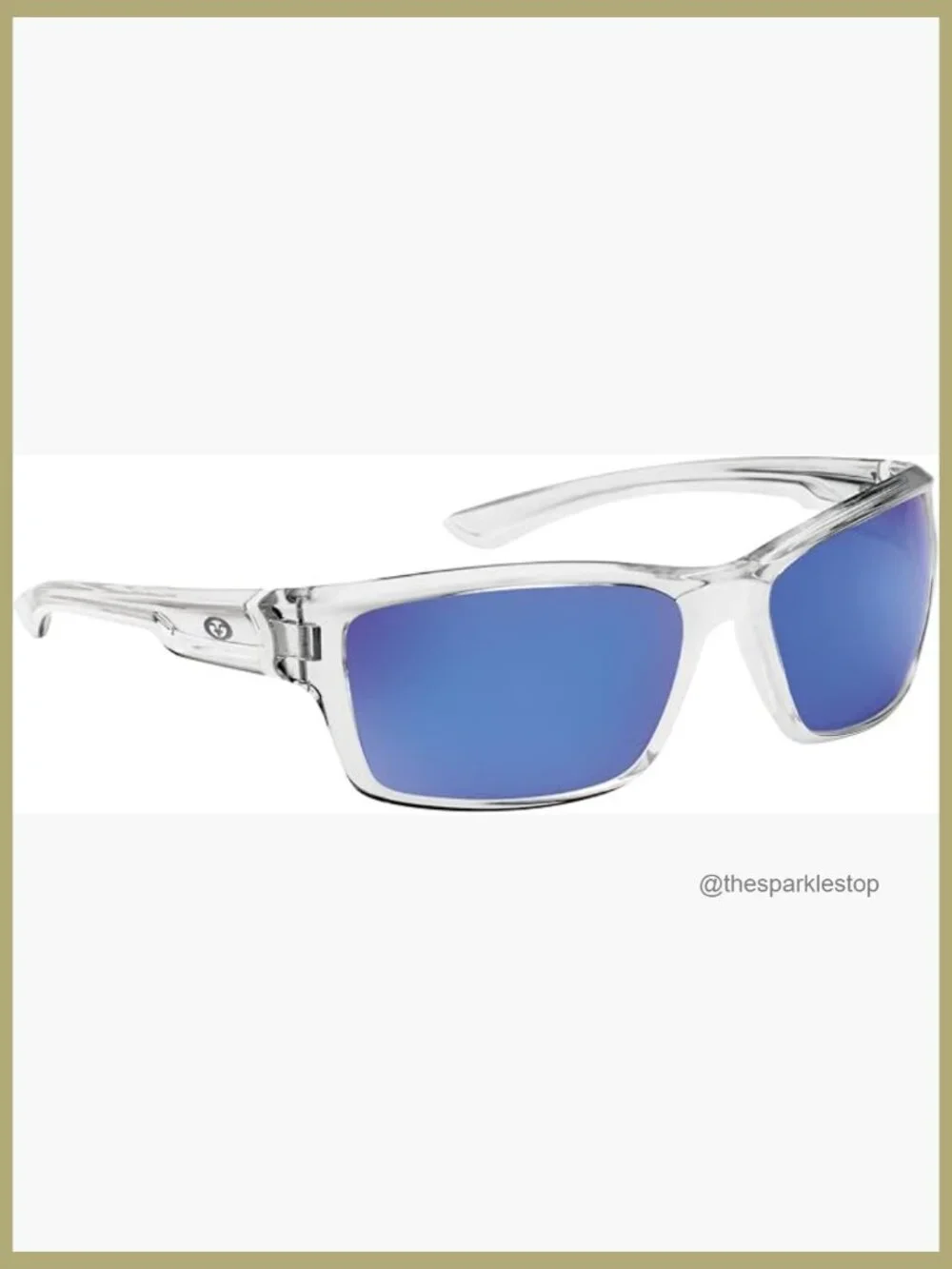 Polarized Sunglasses with UV Protection - Rectangular Shield Frame